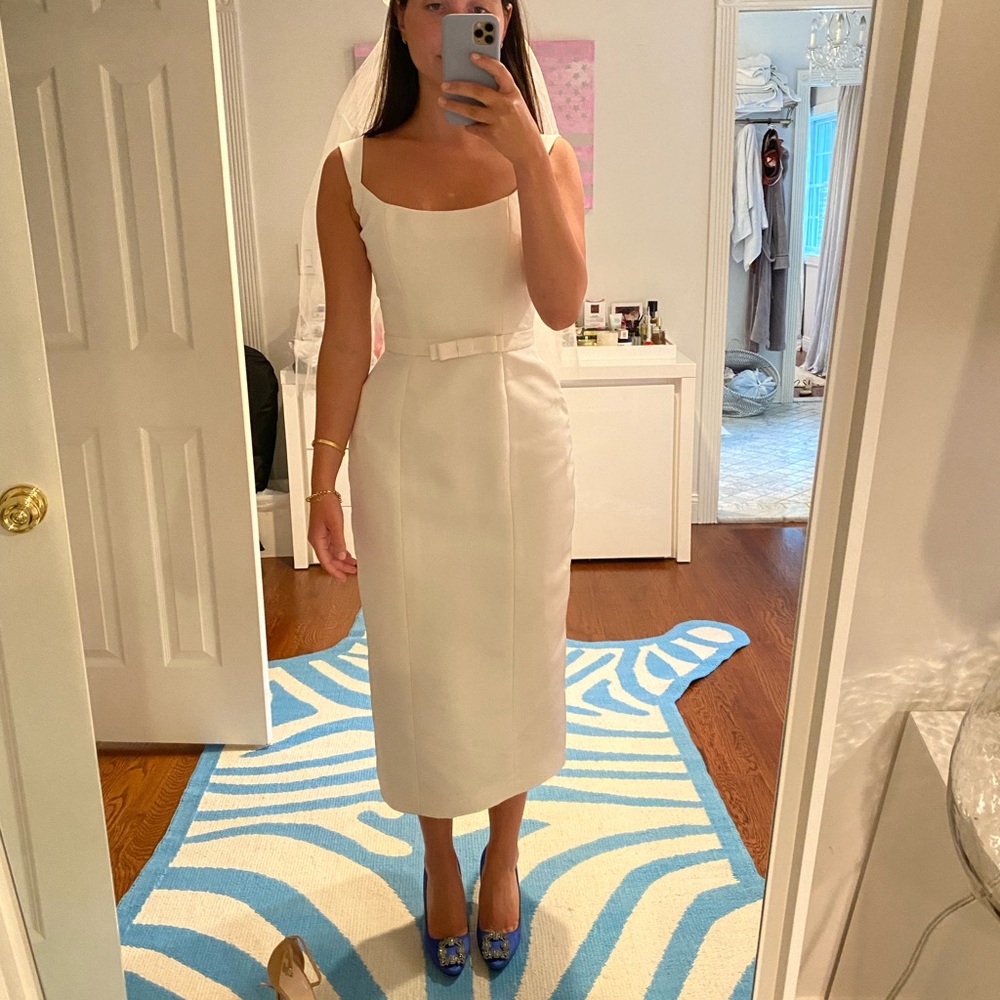 Markarian Custom Bridal Midi Dress